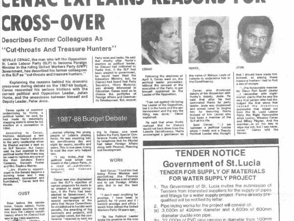 Cenac explains reasons for cross-over