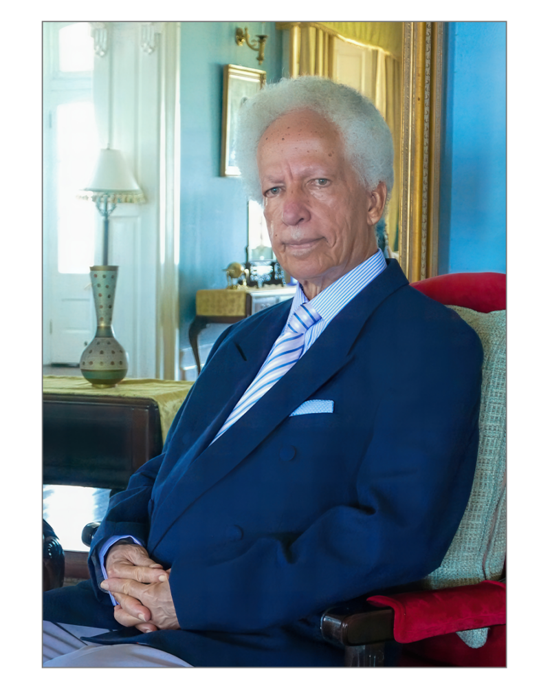 Portrait of Sir Emmanuel Neville Cenac in formal attire