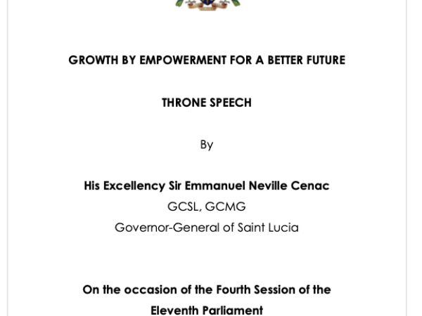 Throne Speech 2019