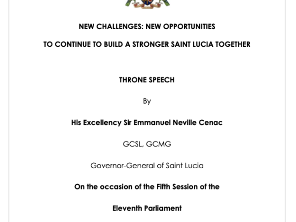 Throne Speech 2020